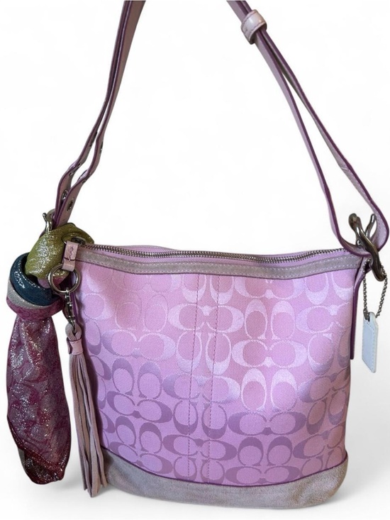 Handbags - Coach Vintage Soho East West Convertible Bag 9362 and Coach Scarf